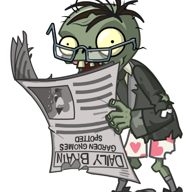  Newspaper Zombie (PVZ 2) AI Voice