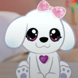 Kosy the Kissing Puppy AI Image