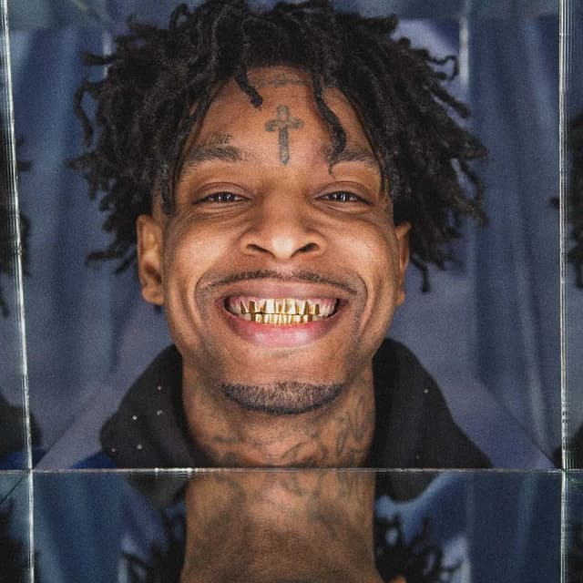 21 Savage type Image