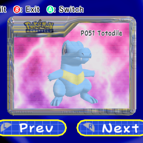 Totodile (Pokémon Channel) AI Voice
