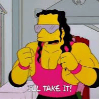 Bret Hart (Simpsons) Image