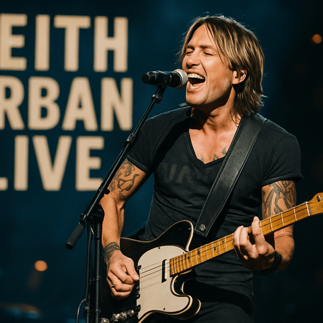 Keith Urban Real AI Voice