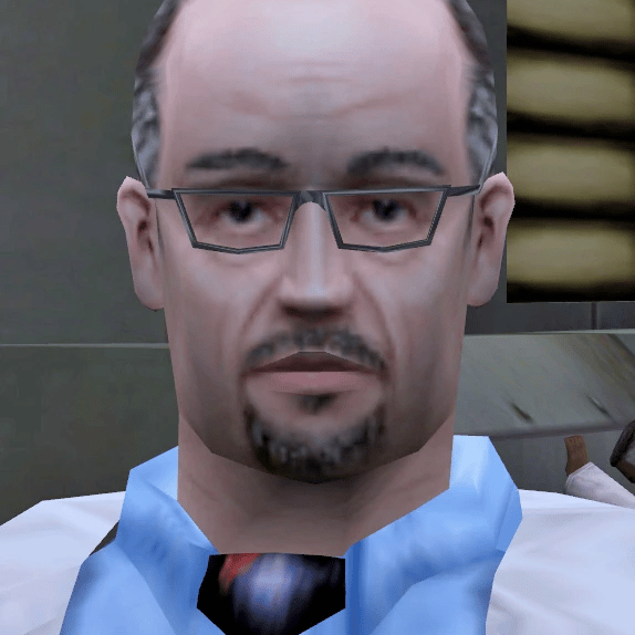 Half life Dr Rosenberg  AI Voice