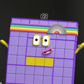 Sixty-Three (Numberblocks) AI Voice