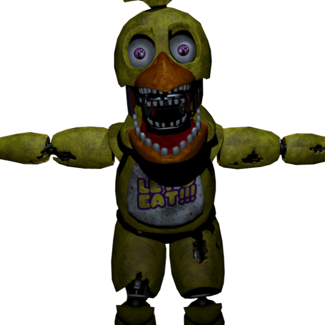 Whitered Chica (FNAF) Image
