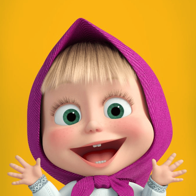 Masha Cartoon Voice (Masha & Bear) AI Voice