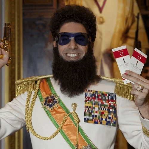 Admiral General Aladeen (The Dictator) AI Voice