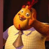 Buck cluck (Chicken little) AI Voice