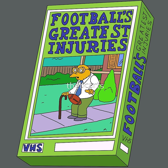 Football's Greatest Injuries (Simpsons) AI Voice