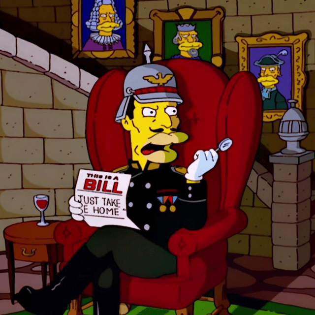 Baron Von Kissalot (Simpsons) AI Voice