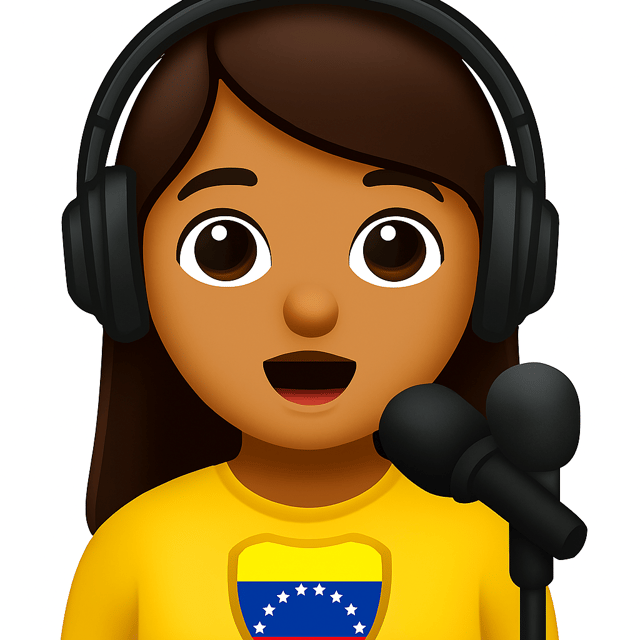 Locutora venezolana voiceover AI Voice