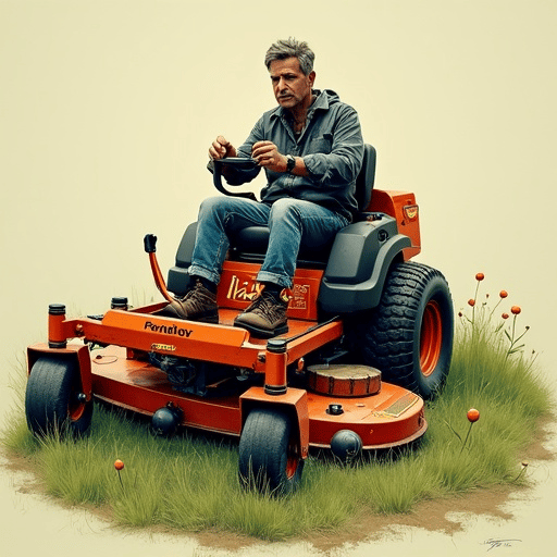Lawn Mower AI Voice