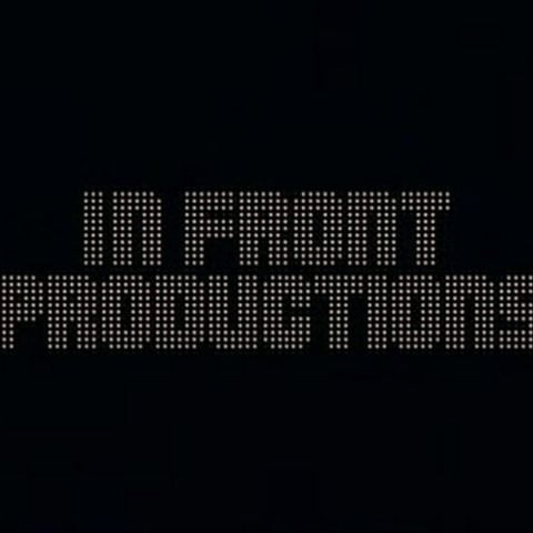 In Front Productions Logo AI Voice