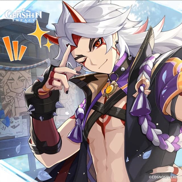 Arataki Itto Genshin impact ( JP dub) Image