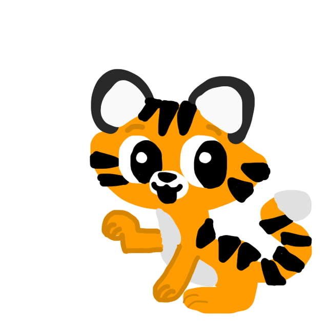 Little tikes lights and catch tiger push and go toy AI Voice