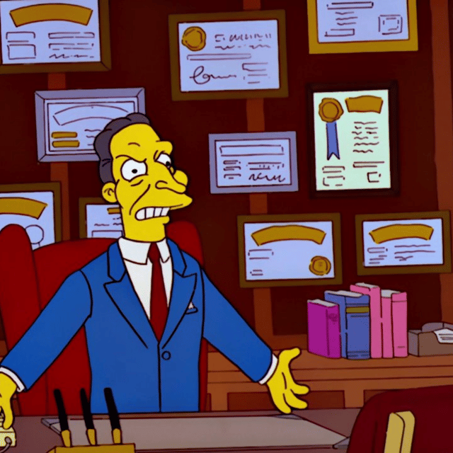 Divorce Lawyer (Simpsons) (Hank Azaria) Image