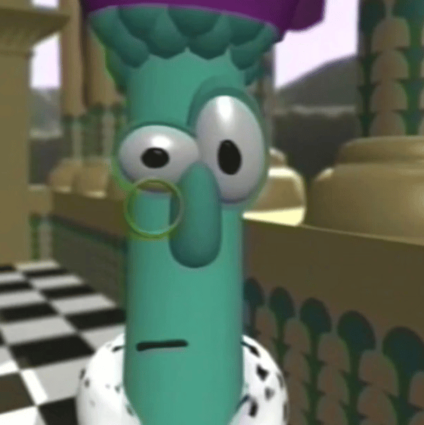 Archibald Asparagus (Where’s God When I’m S-Scared) AI Voice