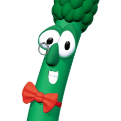Archibald Asparagus (late 90s). AI Voice