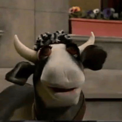 Kathleen the Cow (Sesame Street) AI Voice