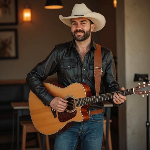 Pleasant country man Image