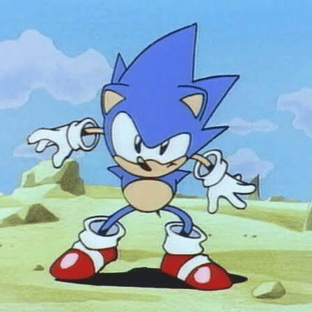 Sonic (Sonic CD) V2 Image