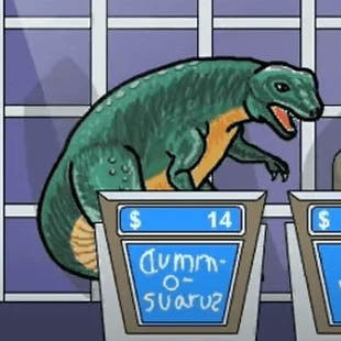 Dumb Dinosaur (Albino Blacksheep) AI Voice