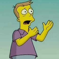 Panicky Man (Simpsons Movie) Image
