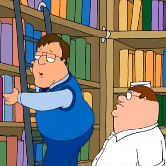 Bookseller (Family Guy) (Seth MacFarlane Image