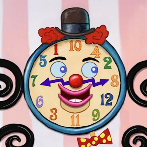 Goofy Goober Clock (The SpongeBob SquarePants Movie) AI Voice