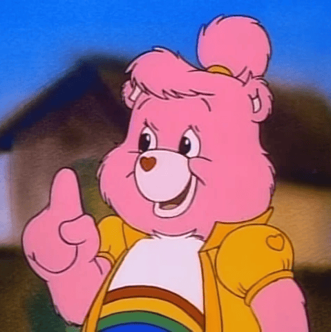 Cheer Bear (The Care Bears Family) Season 2 & 3 AI Voice