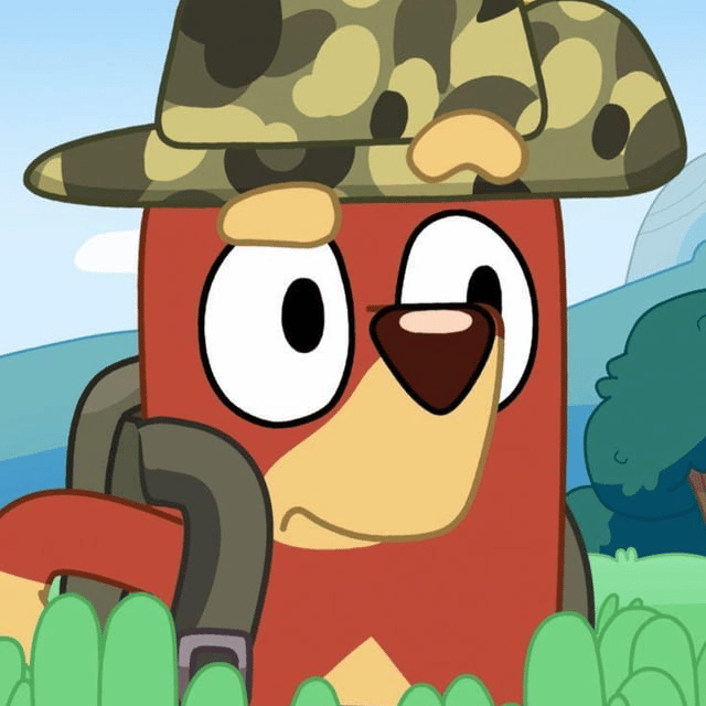 AI Rusty (Bluey) Voice Image