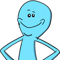 Mr. Meeseeks.  Image