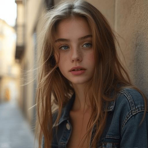 random girl Image