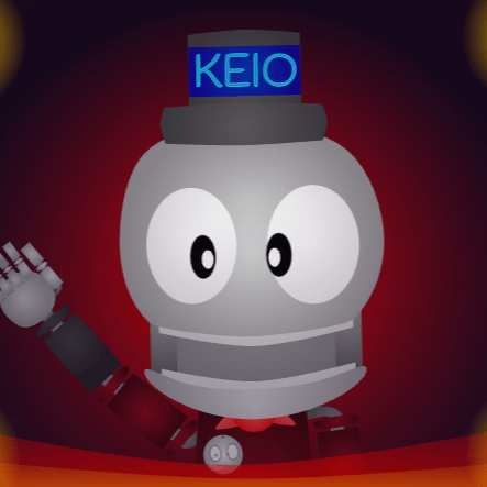 Keio the Stickman Animatronics AI Voice