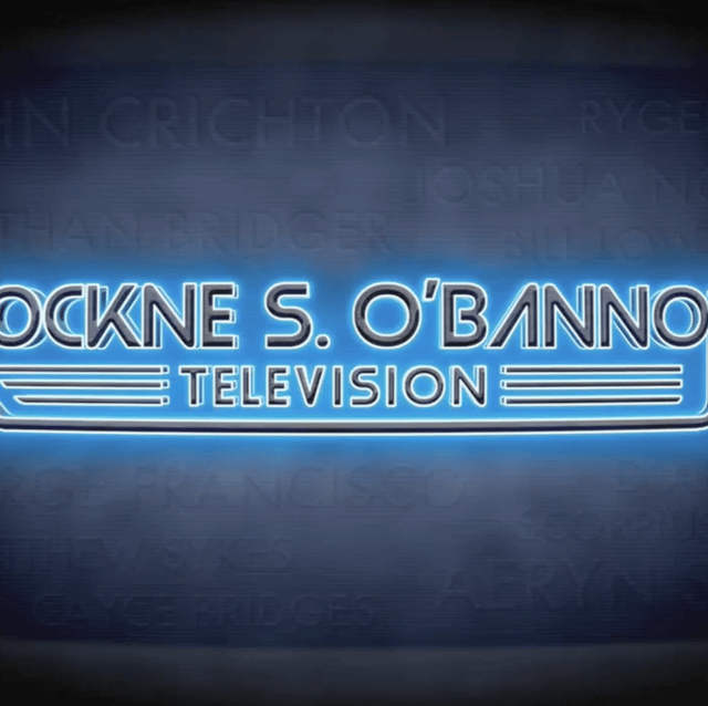 Rockne S. O'Bannon Television Logo AI Voice