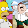 Simpsons Family Guy King ofthe Hill KOTH